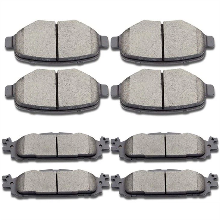 Prednje i zadnje kočione pločice